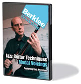 Modal Voicing Techniques-DVD Guitar and Fretted sheet music cover